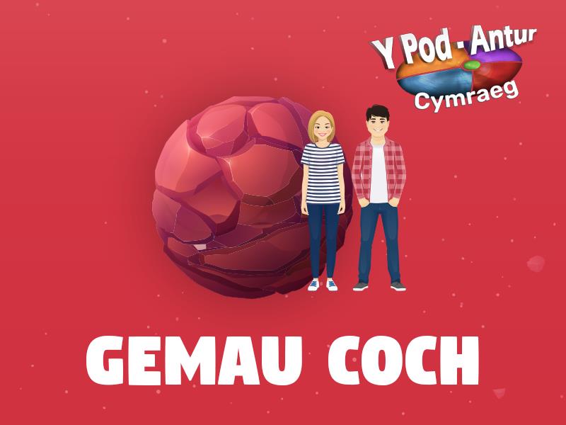 Y Pod-Antur Cymraeg logo