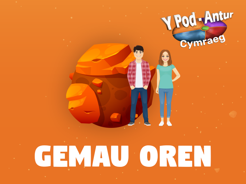 Y Pod-Antur Cymraeg logo